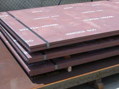 How often is the S355K2G2W steel plate replaced