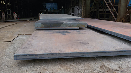 Maintenance of Q460NH weathering steel plate